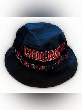 Vintage New Era Chicago Bulls Bucket Hat Size Medium/Large NBA Basketball Merch